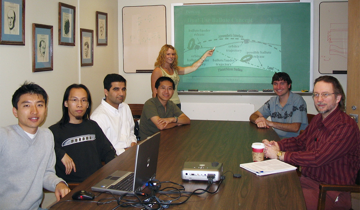 Masa Okutsu, Joe Chen, Mohammad Ayoubi, Hippo Yam, Kristin Medlock, Damon Landau, and Professor Longuski.