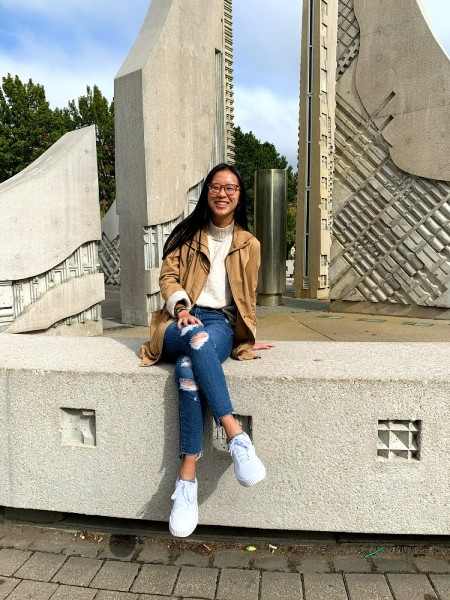 Delaney Lewis said Purdue's sense of community and respected academic programs are what drew her to the university.