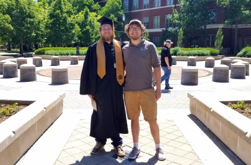 Jason is set to earn his Bachelor's degree this May and will return back to campus in the fall to pursue his Master's.