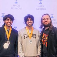 Graduate students Sriram Sadhu Sampathkumar and Srihari Sadhu Sampathkumar