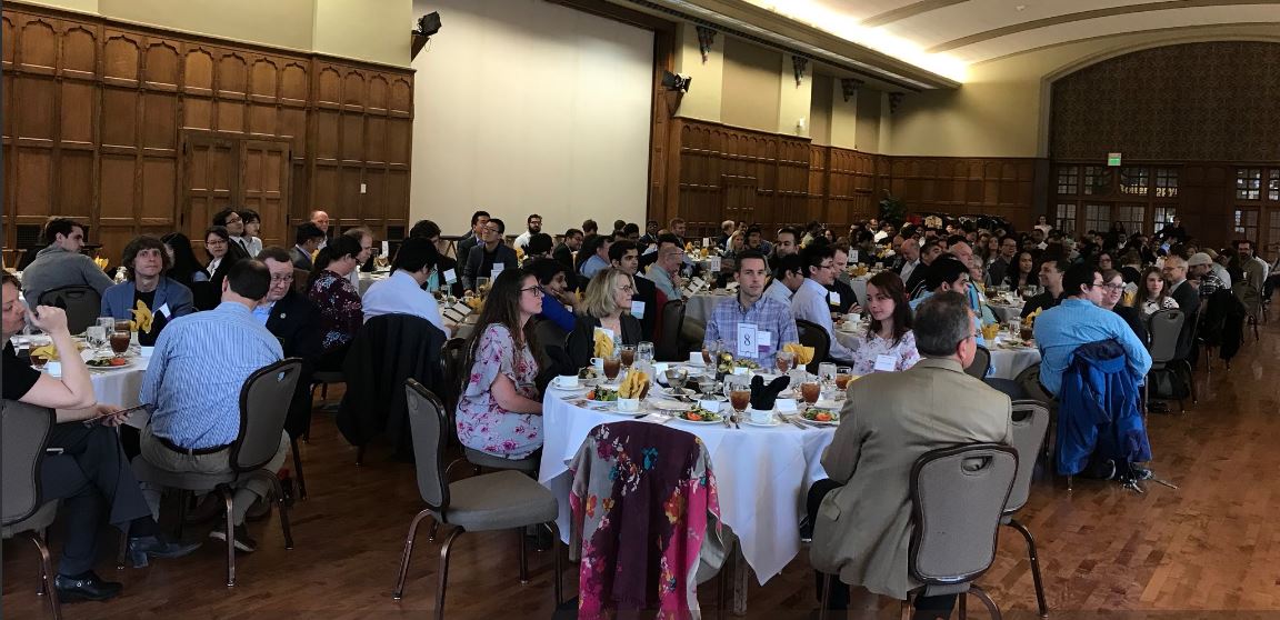 graduate student awards in PMU Ballroom