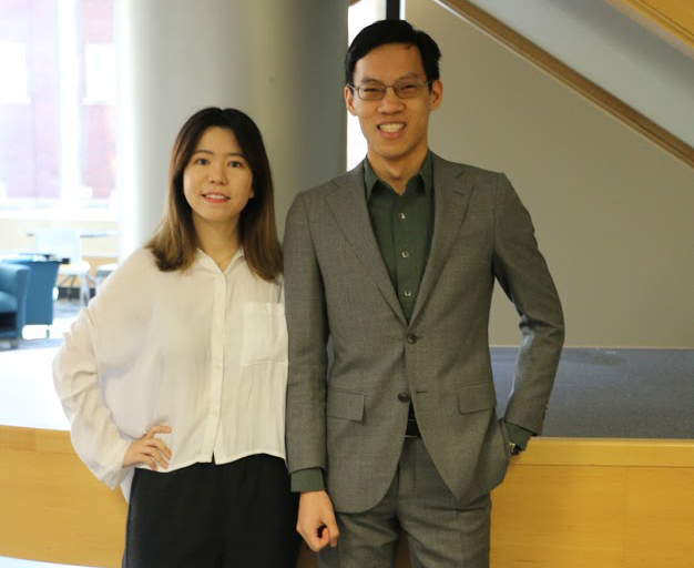 Ling Zhang and Caleb Tung