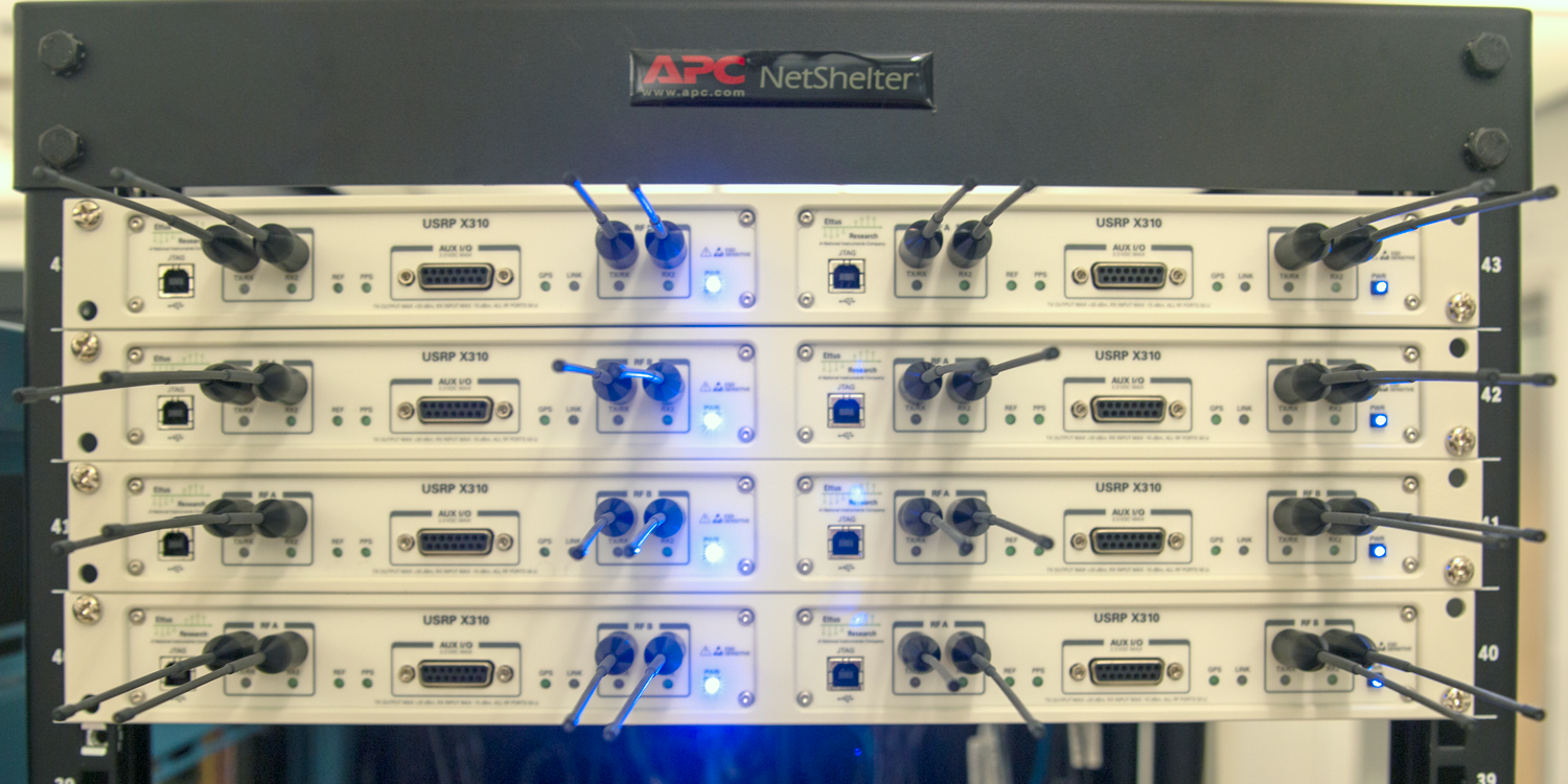photo of radios used for research