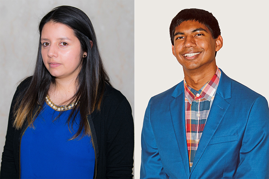 Laura Cruz and Rajeev Sahay