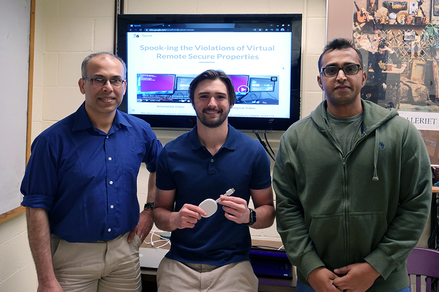 Prof. Saurabh Bagchi, Joshua Majors, and Prof. Aravind Machiry