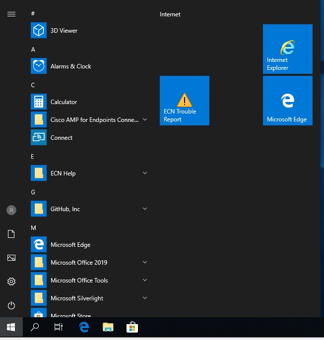 Windows 10 1809 Start menu issues