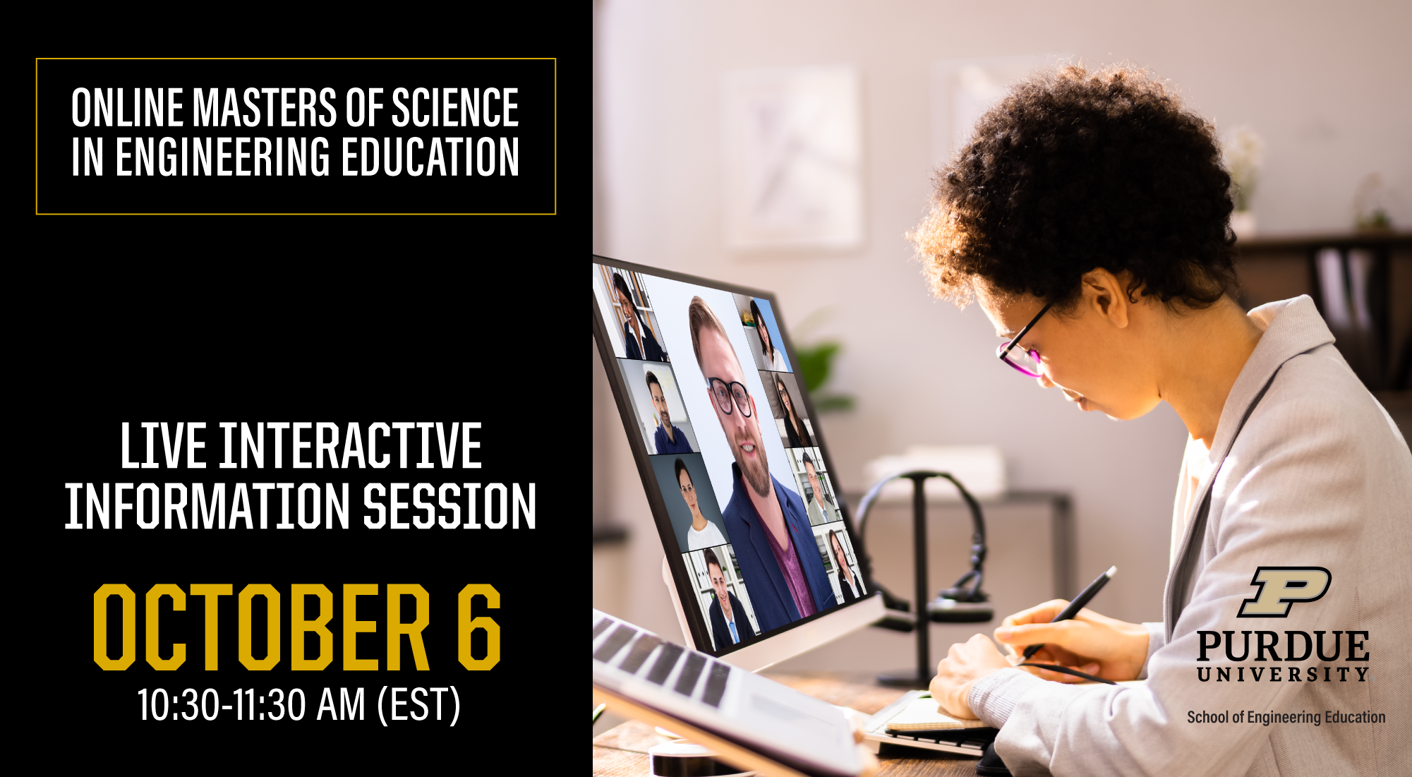 Online MSENE Informational Webinar October 6th