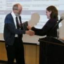 Emily Wigley receives awarde