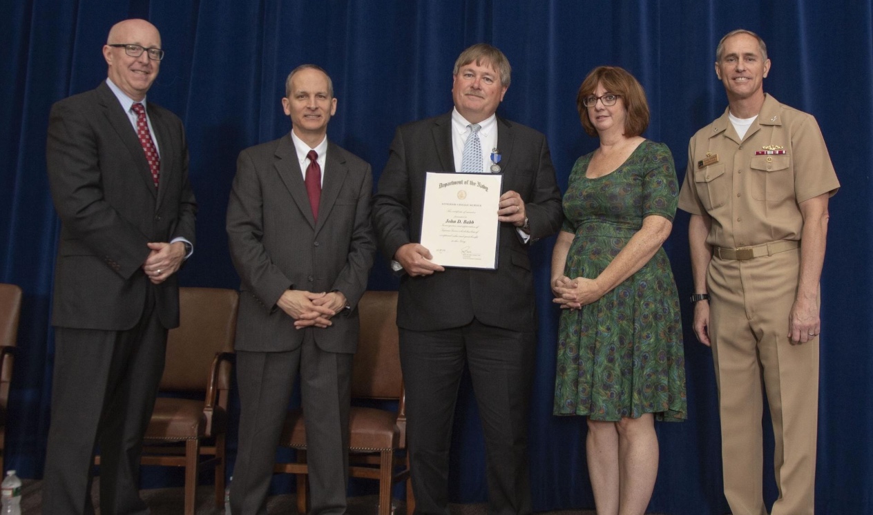 John Babb receives award