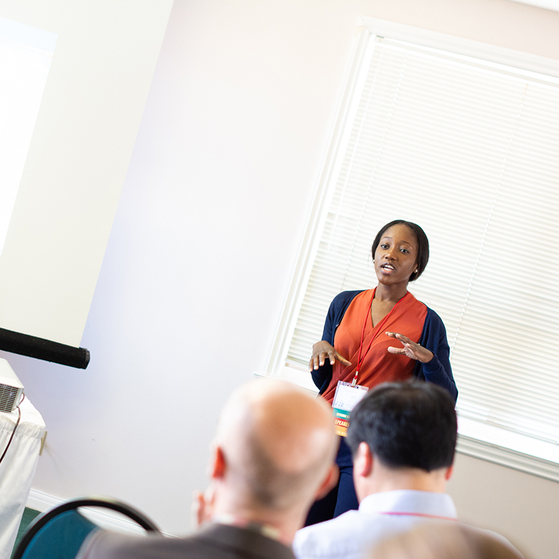 Bunmi presenting at 2015 FIE Conference in El Paso, TX