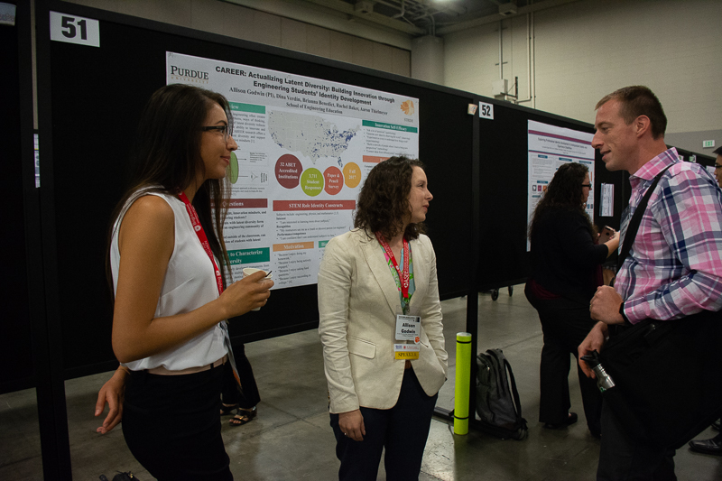 Dina with Dr. Godwin at ASEE Annual Conference