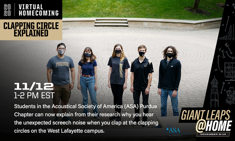Clapping Circle Explained; Photo with Student Researchers at the Clapping Circle
