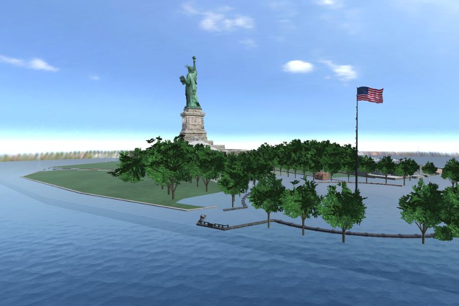 Visualization of climate change and impact on New York City