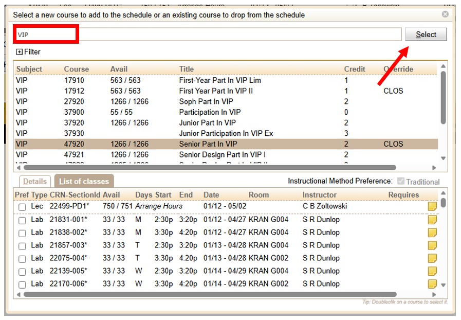 Screenshot #2 showing how to follow the instructions just given.