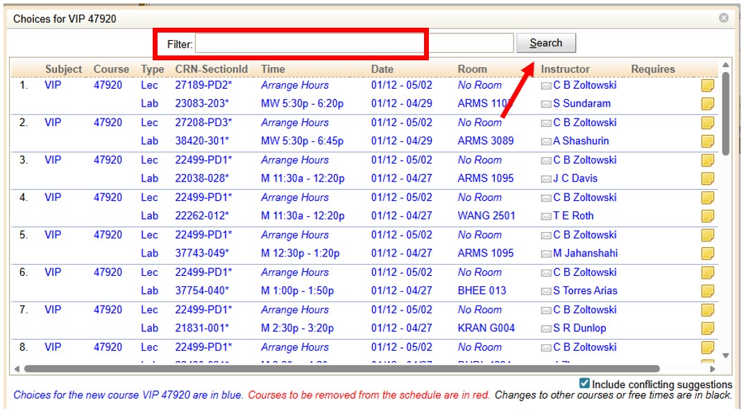 Screenshot #5 showing how to follow the instructions just given.